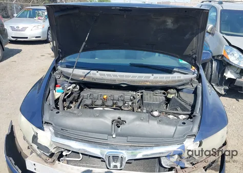 2007 Honda Civic Ex из США, поврежденный, VIN 1HGFA16837L080415